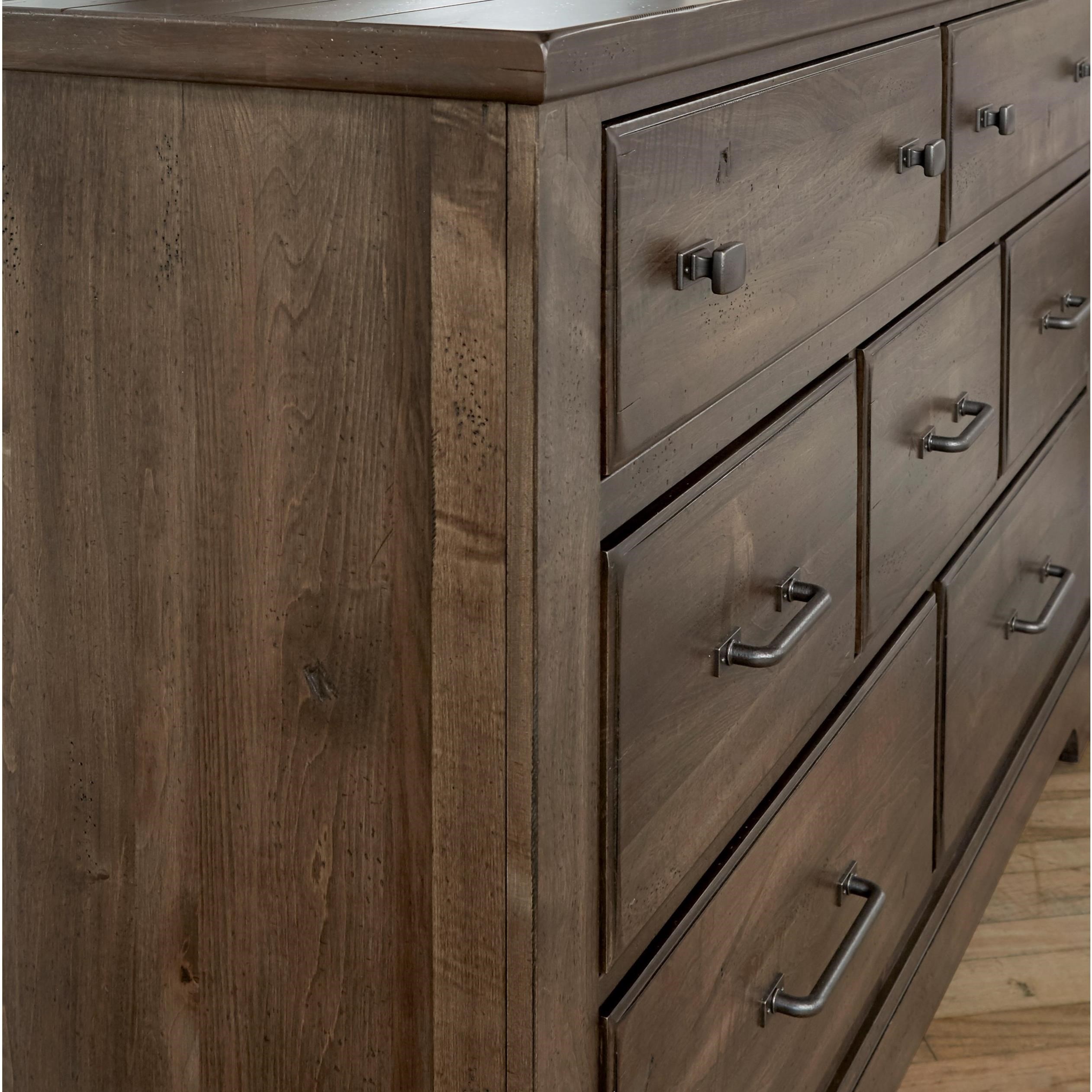Cool Rustic 7 Drawer Dresser